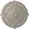 Ekena Millwork Attica Ceiling Medallion (Fits Canopies up to 3 3/4"), Hand-Painted Pearl White, 39 1/2"OD x 2 1/2"P CM39ATPWS - alternate 1